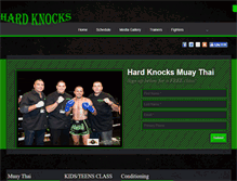 Tablet Screenshot of hardknocksboston.com